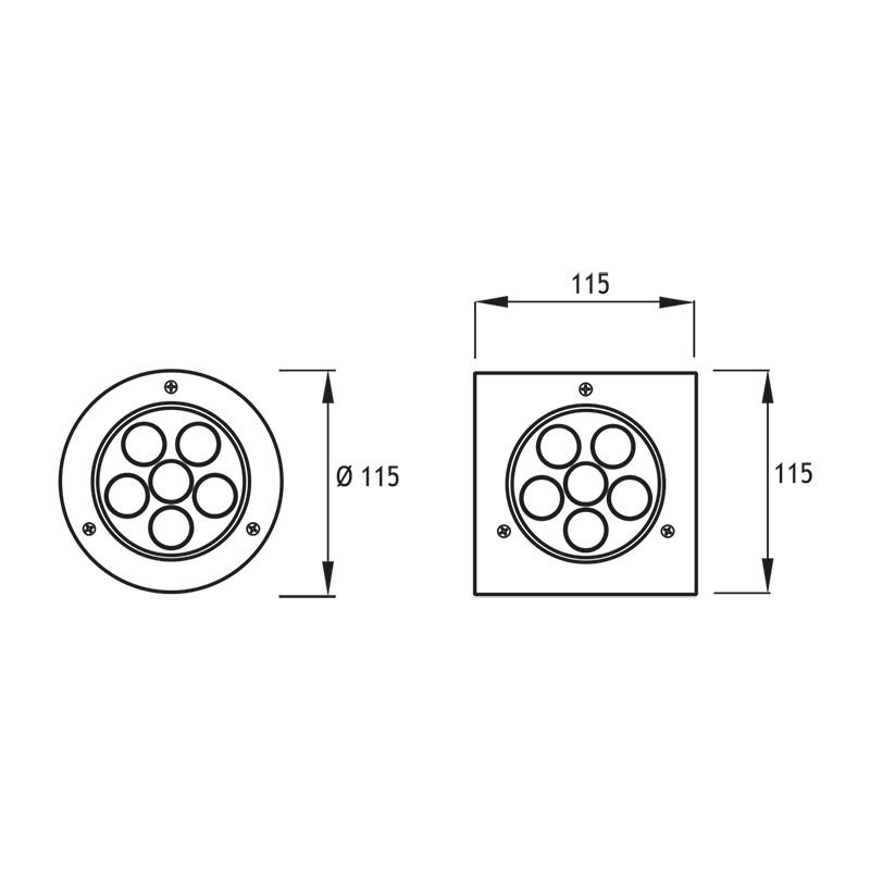M3 Recessed Lighting Fixture Technical