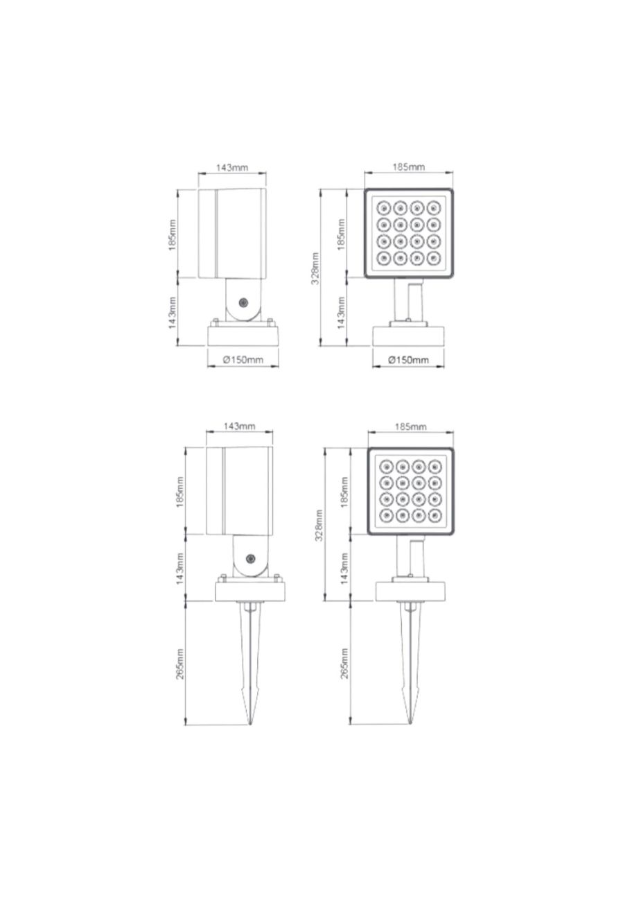 Floodlight Lighting Fixture Technical