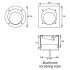 M5 Tilted Recessed Lighting Fixture technical 1